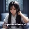性吧平台用户头像，一位戴眼镜的女性用户在咖啡馆环境中的照片